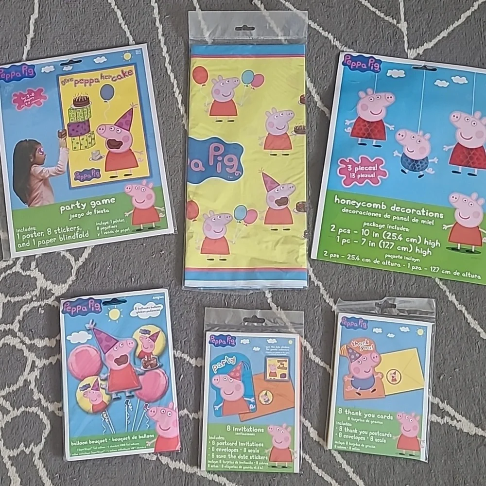 Peppa Pig Birthday Decorations